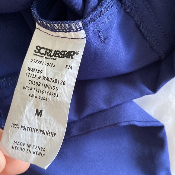 Navy Scrubstar scrub set - Picture 6 of 6